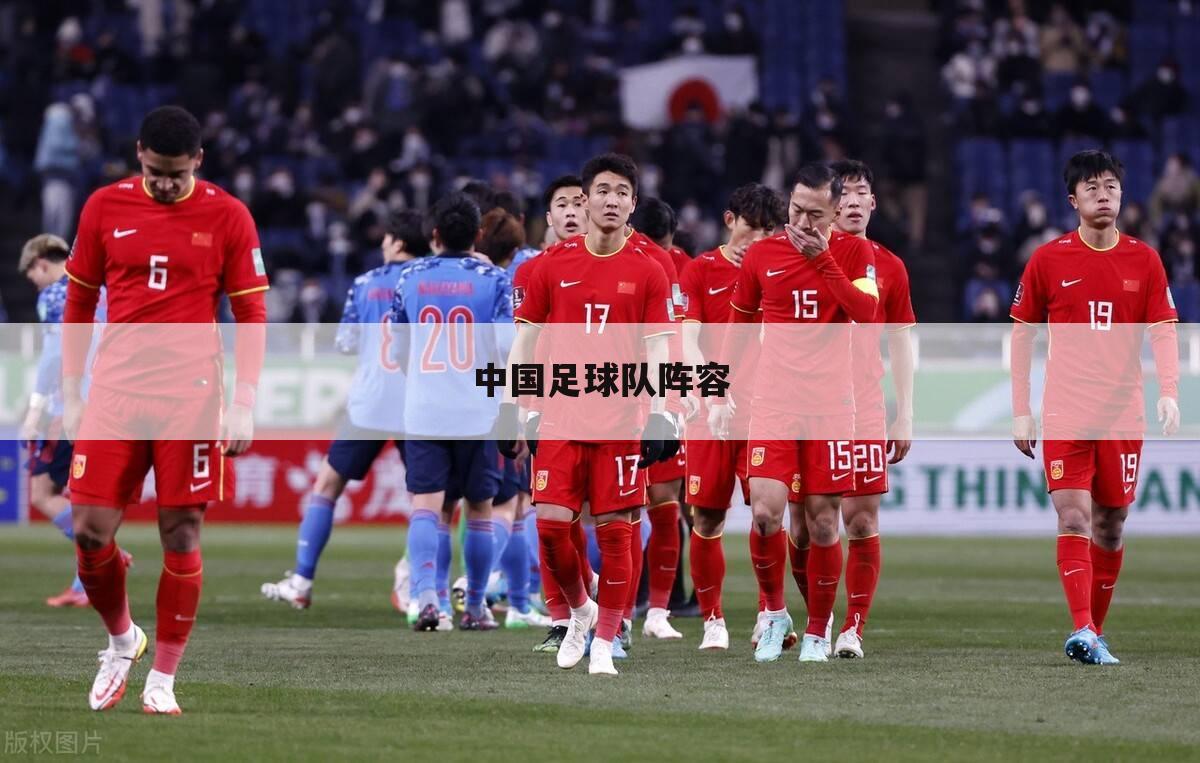 中国足球队阵容